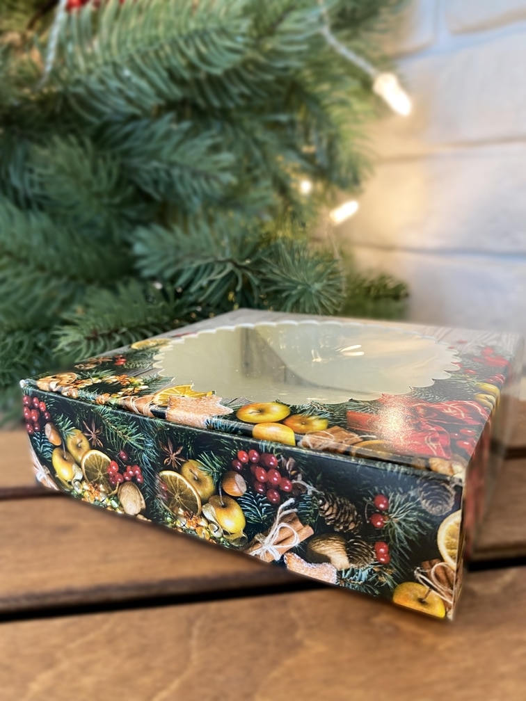 Упаковка под печенье/пряник/мармелад/пончик "Новогодний аромат" — изображение 3